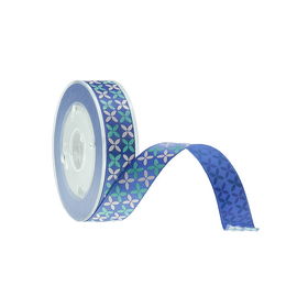Nastro del Grosgrain del raso di stampa di punto culminante, nastro reversibile del raso dei regali di Natale