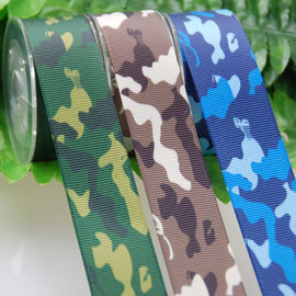 Nastro del poliestere del Grosgrain, nastro del cammuffamento dell'imballaggio del regalo di sublimazione 25cm