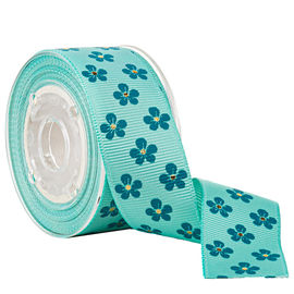 Nastro del Grosgrain stampato fiore, spostamento personale della borsa di Candy del nastro del Grosgrain