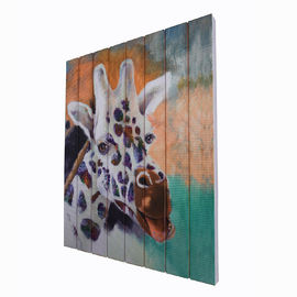 21 x 18 nella forma del quadrato della pittura del nastro della giraffa per la decorazione della casa di corridoio della camera da letto