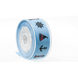 19mm 2 colori ha stampato il nastro del Grosgrain per la decorazione d'imballaggio cosmetica