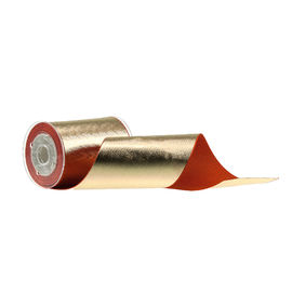Nastro del Grosgrain del poliestere 75mm, nastro durevole del Grosgrain dell'argento della stagnola