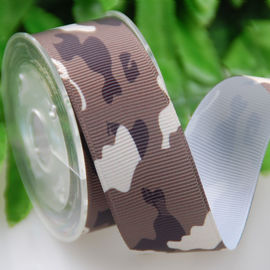 Nastro del poliestere del Grosgrain, nastro del cammuffamento dell'imballaggio del regalo di sublimazione 25cm
