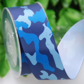 Nastro del poliestere del Grosgrain, nastro del cammuffamento dell'imballaggio del regalo di sublimazione 25cm