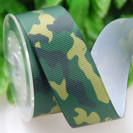 Nastro del poliestere del Grosgrain, nastro del cammuffamento dell'imballaggio del regalo di sublimazione 25cm