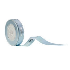 Regali che imballano il doppio nastro affrontato del raso, nastro blu del raso del bene durevole 13mm