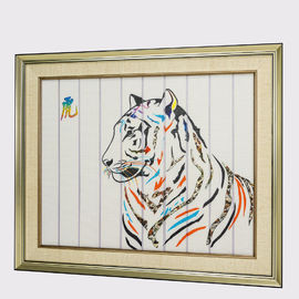 Arte cinese dello zodiaco della tigre libera della smagliatura, pitture durevoli di Diy per la decorazione domestica