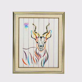 Zodiaco cinese che dipinge dodici tappezzerie di parete decorative incorniciate pittura di arte del nastro della decorazione della casa della capra degli animali