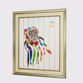 Nastro della decorazione della casa della scimmia degli animali di arte incorniciato zodiaco cinese dodici che dipinge la tappezzeria di parete decorativa pronta ad appendere