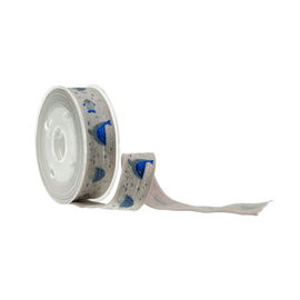 Nastro elastico beige di allungamento, animale di mare che stampa nastro elastico piano