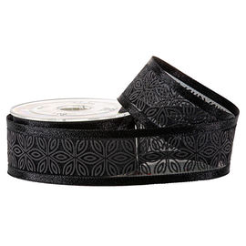 Decorazione d'imballaggio del contenitore di biancheria intima del sesso nastro dell'organza del nero di 4 gradi