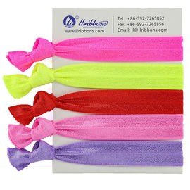 Le ragazze personali dei regali adattano le bande normali dei capelli dell'elastico del panno