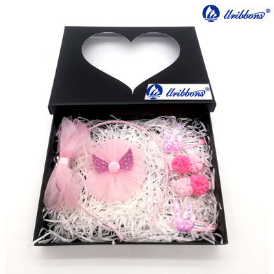 Fasce sveglie di Angel Pattern Lace Fabric 6pcs/Set per le ragazze
